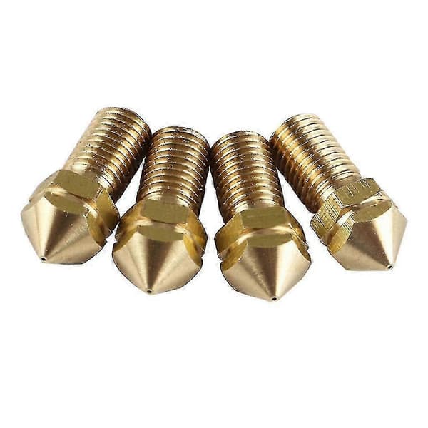 0,4 mm messingdyse til Ultimaker 3 3D-printer 4 stk.