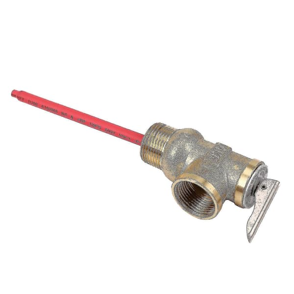 Trykaflastningsventil 3/4 tomme BSP 101PSI 210F til kedel WYA-20