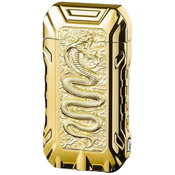 Multiverktyg Arc Tändare Överlevnadsutrustning Multifunktionell Robust Zinklegering Affärspresent Orm Antik Brons Snake Jinbing