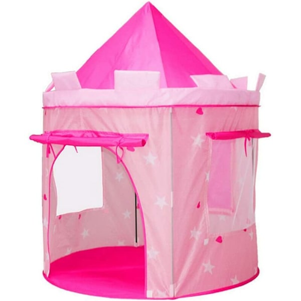 Legetelte til børn, Børnetelt Pink Slot, Børne Teepee, Legetelt Hus, Baby Telt Hus, Havetelt til Baby Legehus