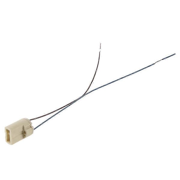 G9 keraaminen lampunpidike 2A 250V valkoinen white