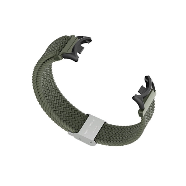 Klockarmband i Vävt Nylon för Xiaomi Mi Band 8/9 Grön Grøn