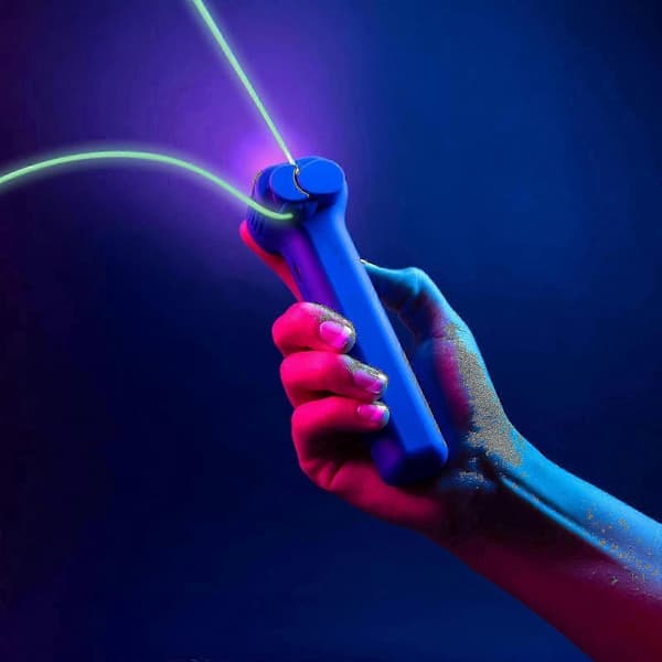 Selvlysende Loop Lasso, reb Launcher Propel, loop Lasso String Shooter 50% tilbud green
