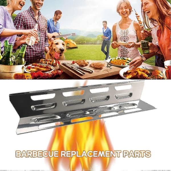 4 stk. varmeplade i rustfrit stål til Perfect Flame grilltilbehør