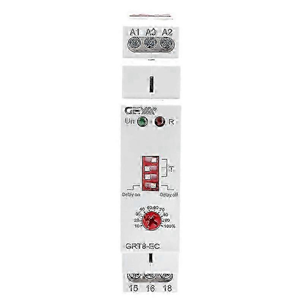 AC230V timerrelæ GEYA GRT8-EC 10A on delay off delay