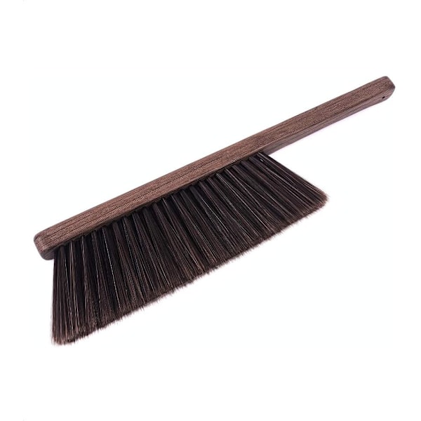 Wenge seng børste (wenge lige håndtag tre rækker børstehår)