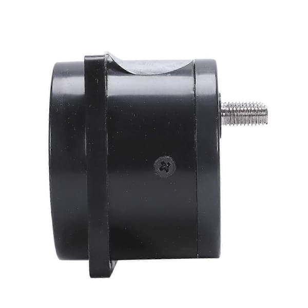 AC 0-5A analog amperemeter rund panelmätare klass 2.5 Svart Black