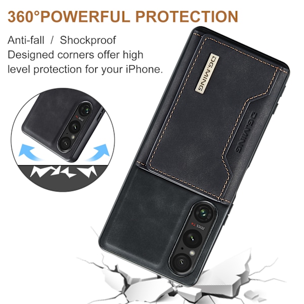 M2 Magnetisk pung-etui til Sony Xperia 10 VI 2024