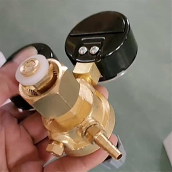 Argons CO2-målere Trykreduktion Mig Flowmåler Kontrolventil Dobbeltmåler Svejse Regulator