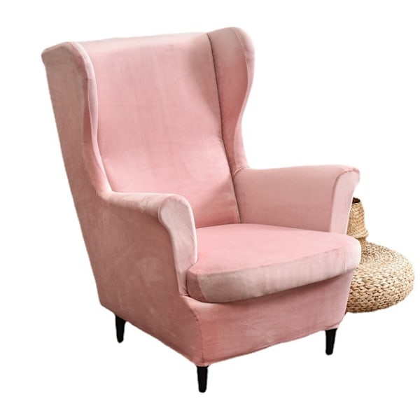 Plysch elastisk tigerpallöverdrag stolsöverdrag allomfattande sofföverdrag enkel fåtöljöverdrag Amerikansk Sjiamon (universell naken rosa tigerpall),