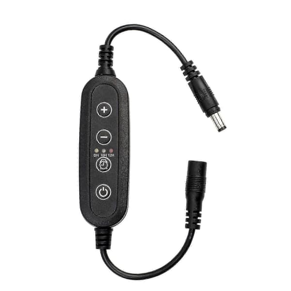 Programmerbar akvarielys timer og lysdæmper til akvarium - Letanvendelig LED-controller til ferskvands- eller saltvandsakvarier