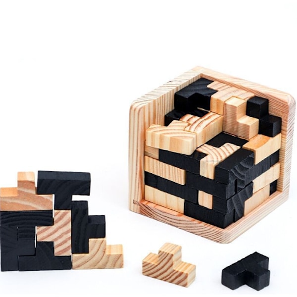 Kreativ Dekompression 54T Luban Lås Tetris Pædagogisk Fritid Intelligens Legetøj til Børn Voksne,