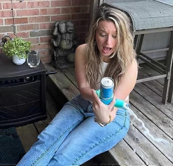 Tilfældig Øl Shotgun Roulette, Drikkespil til Tailgating BBQ Forspil