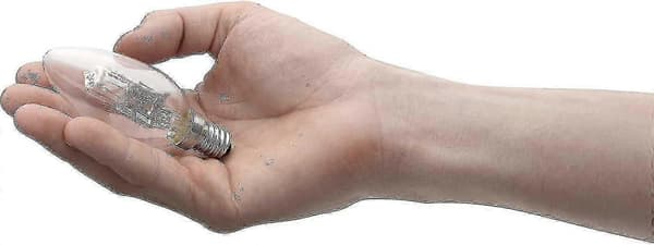 E14 SES Kronljuslampor 28W Varmvit Dimbar 5-pack
