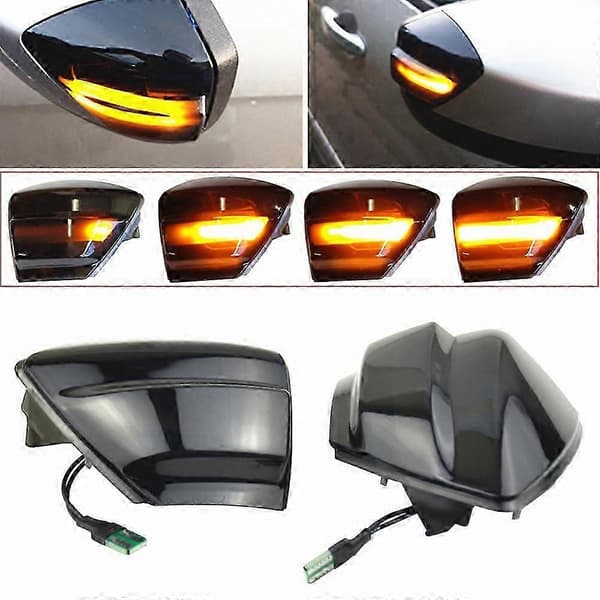 Dynamisk blinklys til Ford S-Max 07-14 Kuga 08-12 LED-indikator