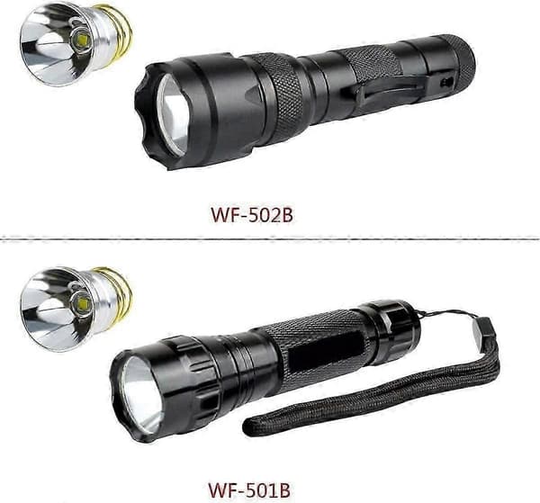 Lommelygtepære XML2 LED P60 Modul 1200LM til Surefire 6P G2 osv.