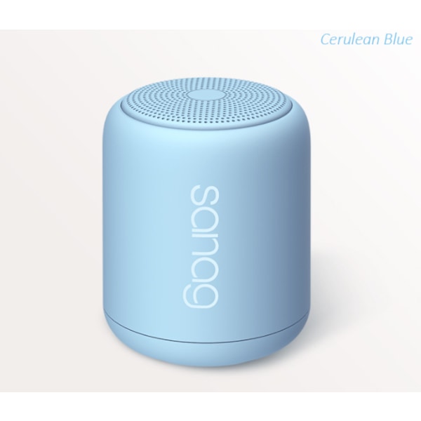 Bluetooth Højttaler, Mini Bærbar Udendørs Vandtæt Højttaler Uden Støj (Lyseblå)