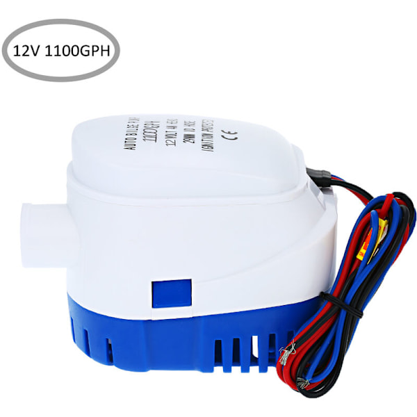 12V 1100Gph Automaattinen Uppopohjapumppu Veneeseen 12V 1100Gph Automaattinen Pohjapumppu Uimurikytkimellä
