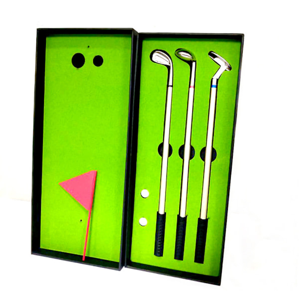 Vattenbaserat pennset, förpackad penna, kreativ minigolf-presentpenna (0,7 imitation nåltyp),