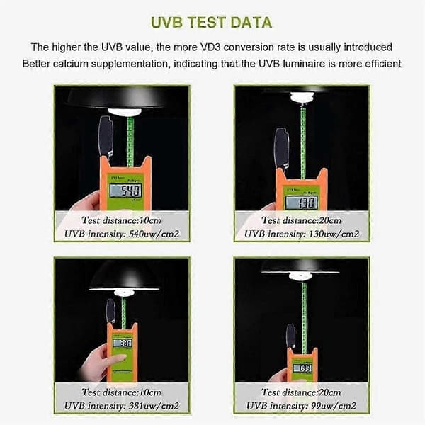 UVB-måler UVB-tester Højpræcision UVB-detektor UVB-testinstrument til krybdyr
