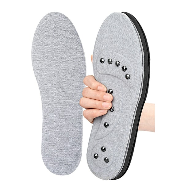 Yhdet Trim-to-Fit Arch Support -pohjalliset kenkiin, harmaa Grå S