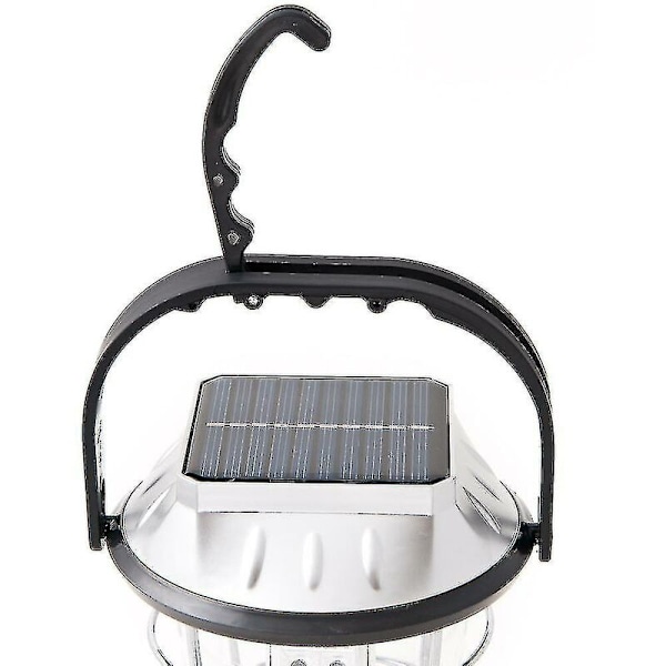 Solarlampa, 36 LED Handvev Dynamo Campinglampa Nödljus