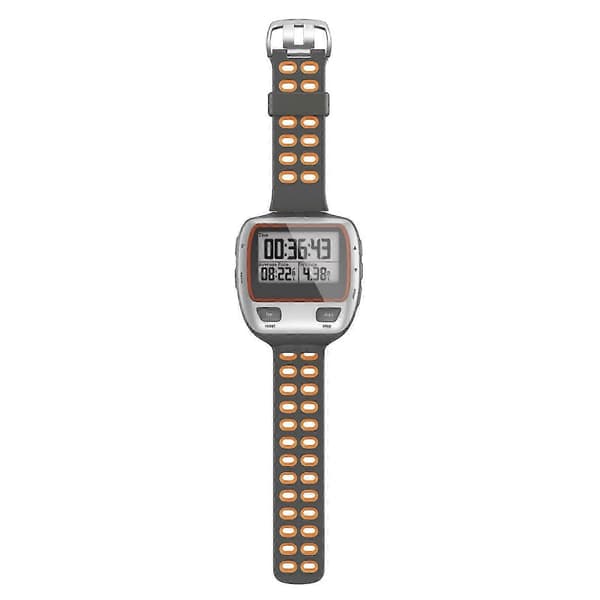Komfortabel urrem til Garmin Forerunner 310XT - Grå Orange