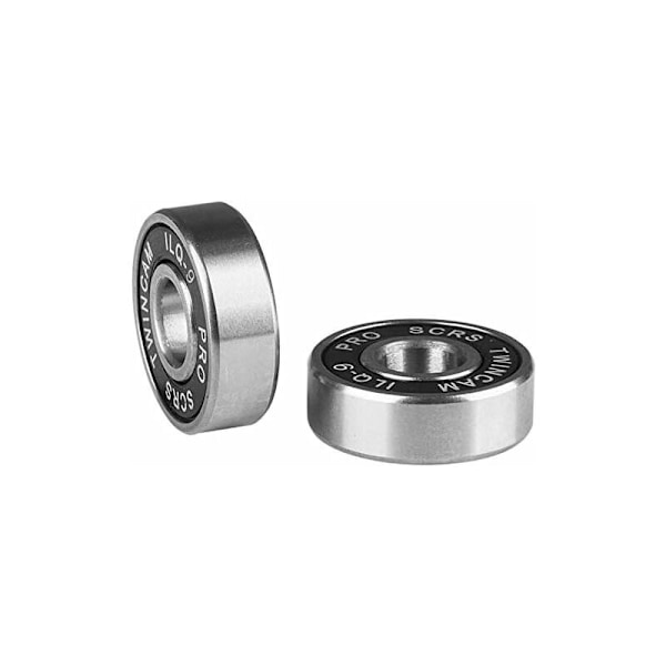 Skateboard Hjul Leje Longboard Høj Hastigheds Leje 608ILQ-9 Sort 4 stk