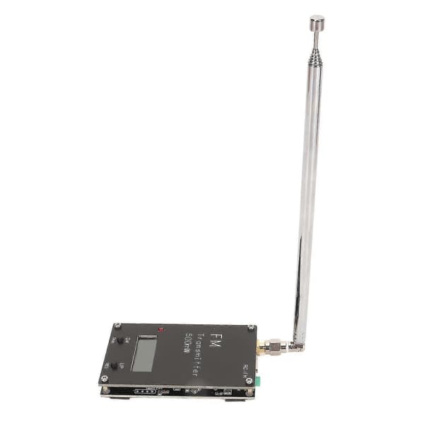 Stereo FM-sender 2000m rækkevidde 76-108MHz 0,5W modul med LCD-skærm