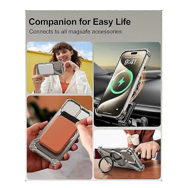 Telefonholder til 15PRO MAX telefoncover Pai Z Case Bezel-less, A