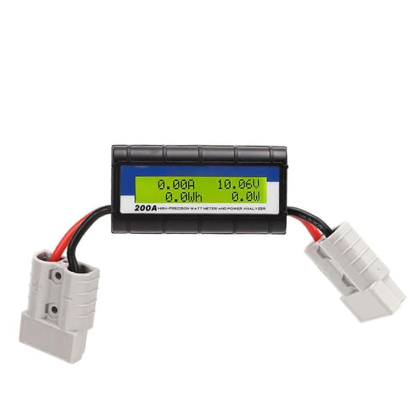 Wattmeter 200A strømanalysator LCD-skærm høj præcision