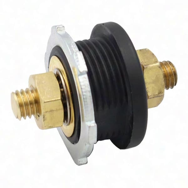 Positiv Batteriterminal Konnektor med 3/8\" Stud til Auto Feed-Thru Panel Tilslutning