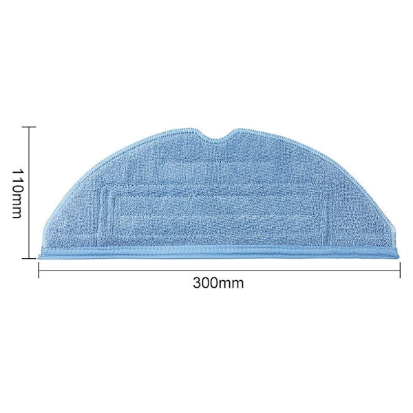 5-pack ersättningsmoppdynor, dammsugardelar, robotdammsugartillbehör