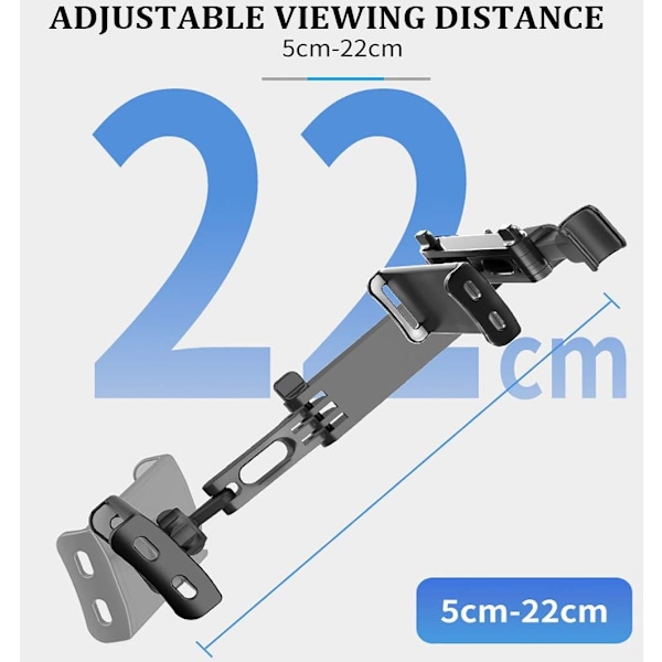 Foldbar Holder til Telefon og Tablet – Passer 4\" til 11