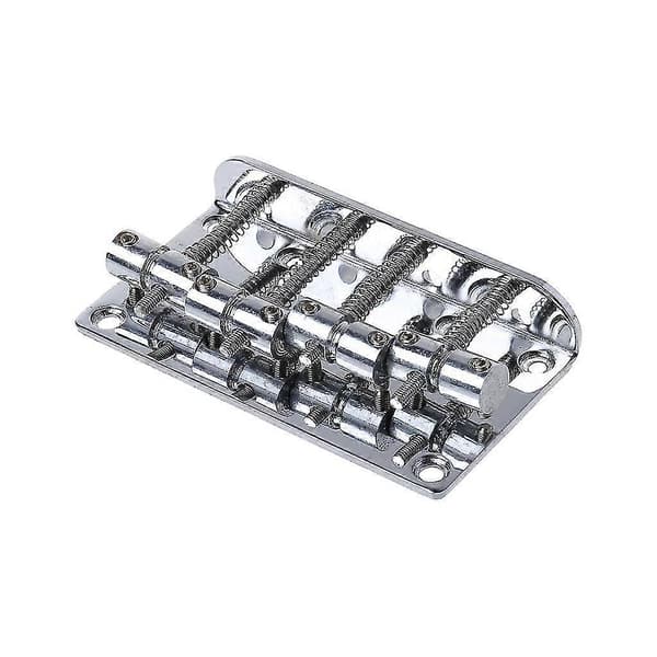 Guitar Del Chrome Broplade Til Jazz Basguitar + 5 Skruer + Nøgle