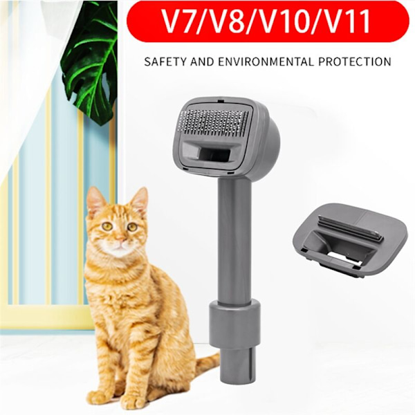 Kæledyrsbørste V15/ V11/ V10/V8/V7 Støvsugertilbehør Triggerlås Kæledyr Kat Hund Støvsuger Rengøringsværktøj