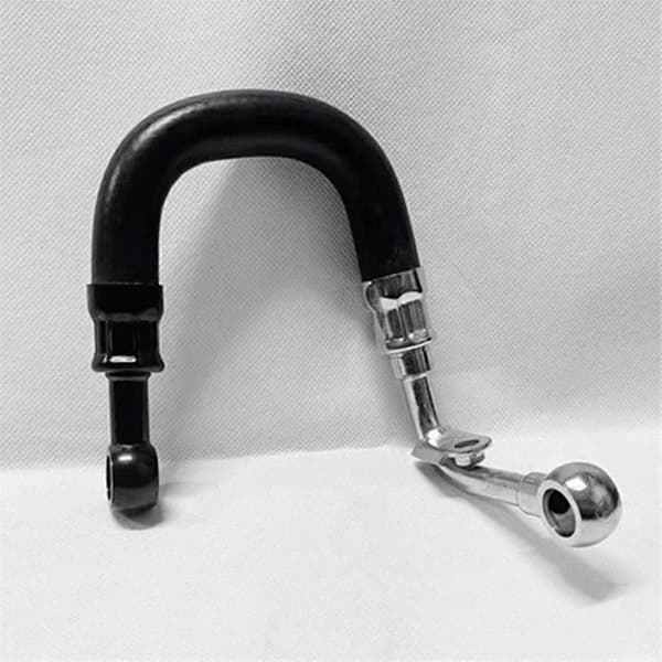 Turbolader Kølevæskerørledning 06B121497C til A4 B6/B7 2000-2008, A6 C5 1997-2005, B5 2000-2005 1.8T Sort Sølv Black  Silver