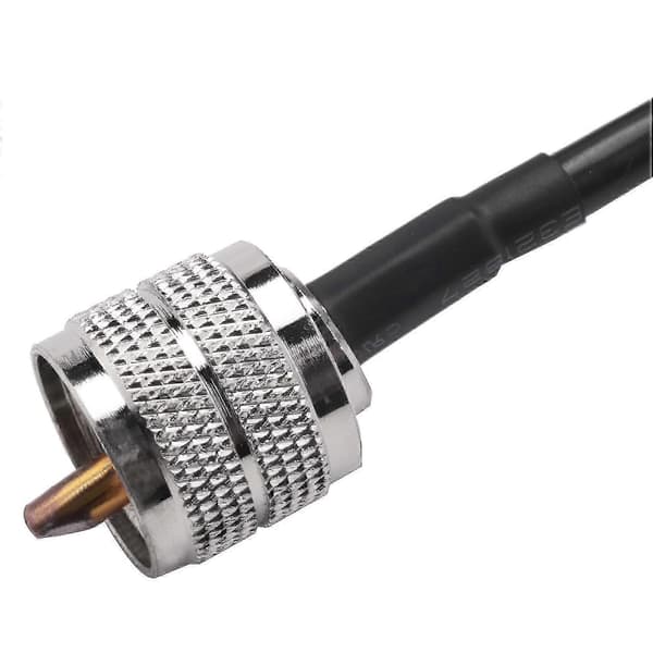 15 meter RG58 koaksialkabel PL259 UHF han til han 50 Ohm antennekabel
