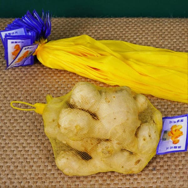 100 STK Hvidløg Ingefær Pakkenetposer Robuste Holdbare Hvidløgsnet Opbevaringsposer
