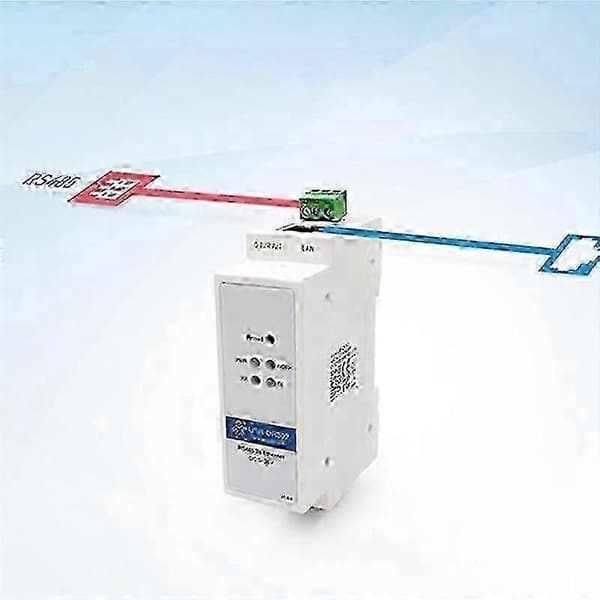 USR-DR302 DIN-skinne seriel RS485 til Ethernet TCP IP servermodul