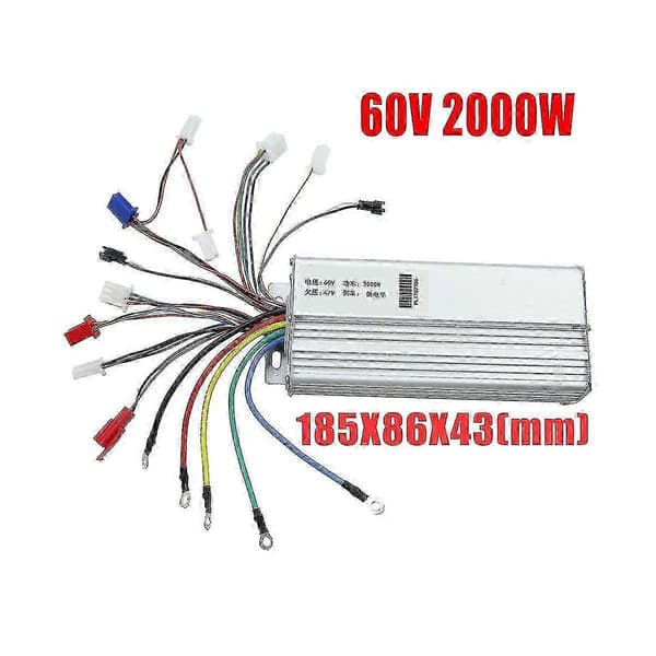 2000W 60V Sinusbølgecontroller kompatibel med Citycoco Elektrisk Motorcykel