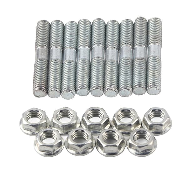 9st Turbo Studs + Låsmutter Passar för S13 S14 S15 SR20 CA18
