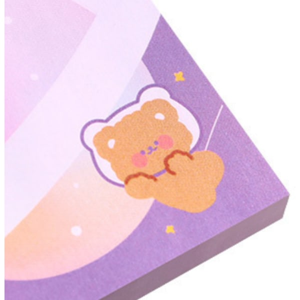 Søde tegneserie kanin sticky notes (Planet Bear*50 stk.)