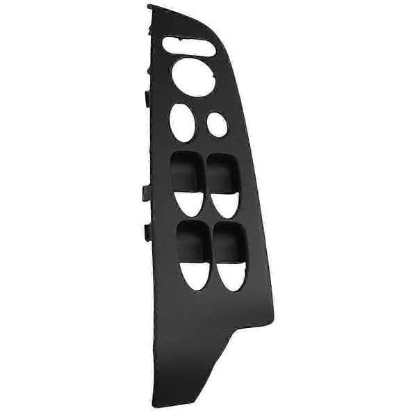 Vinduesglasløfterkontaktpanelafdækning til 2006-2011 LHD vinduesregulator sort Black
