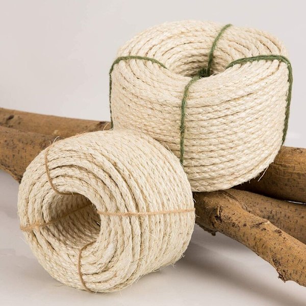 Juterep Sisalrep Jute * Diameter 8mm En Meter * 20