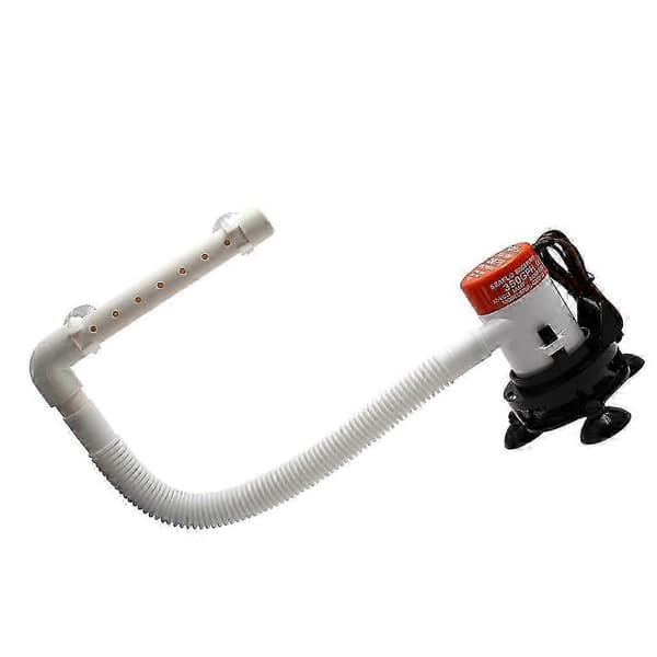 12V Bärbar Livewell Pump 350GPH för Båtar Luftningssystem