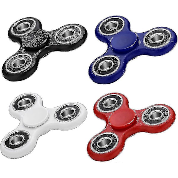 Fidget Spinner Set med 4 Fidget Spinner Handleksaker