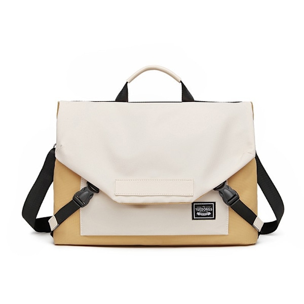 Crossbody-läppäritasku Sininen+keltainen Blå+gul L