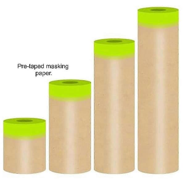 Förmaskerat papper för målning, tejp och draperipapper, bilfärg, husdekor