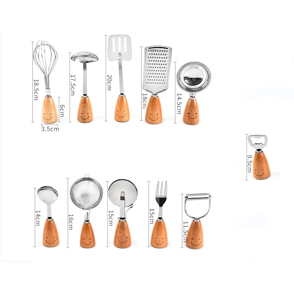 Smiley Kitchenware Kotitalous DIY Leivonta Pyökki Smiley Keittiövälineet (Pizzaleikkuri),